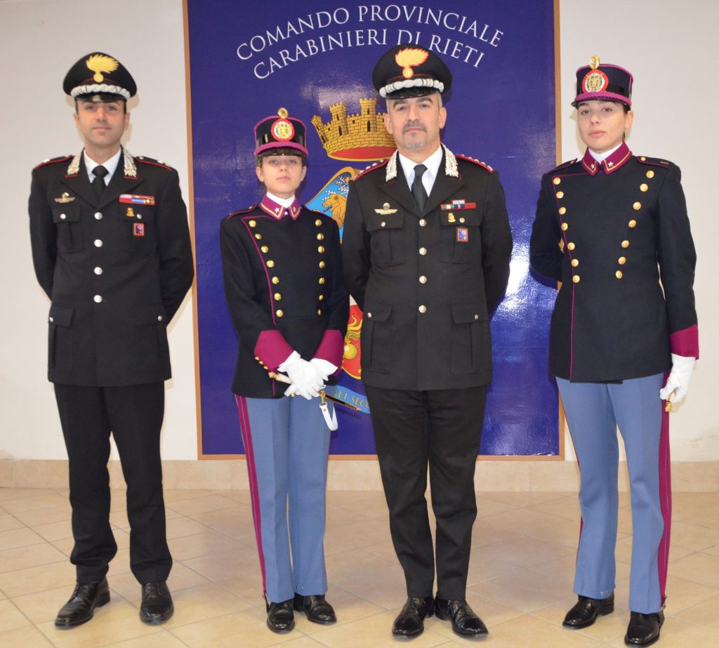 Rieti Tre Allievi Ufficiali Dellaccademia Militare Di Modena In